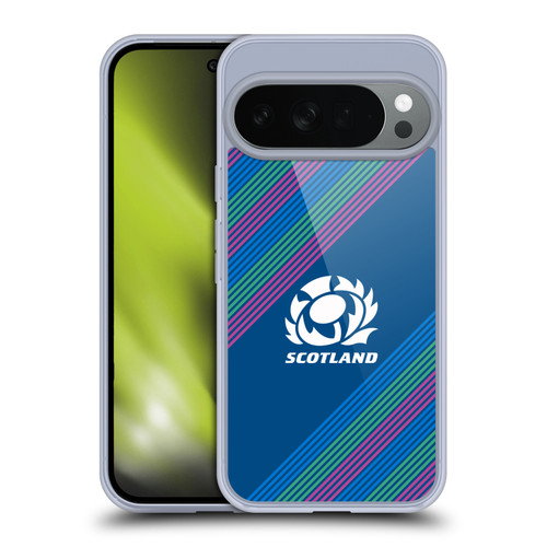 Scotland Rugby Graphics Stripes Soft Gel Case for Google Pixel 10