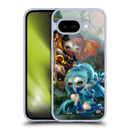 Strangeling Dragon Elemental Ninja Fairies Soft Gel Case for Google Pixel 9A