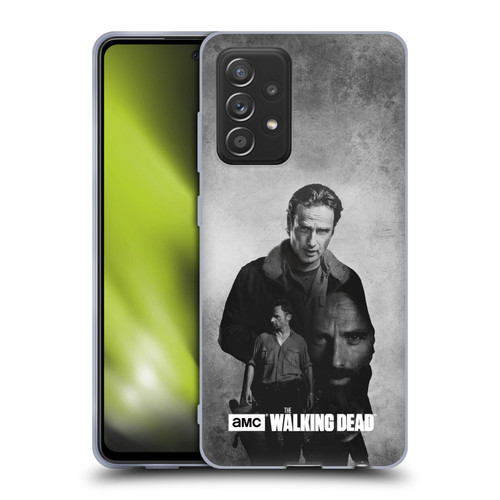 AMC The Walking Dead Double Exposure Rick Soft Gel Case for Samsung Galaxy A52 / A52s / 5G (2021)