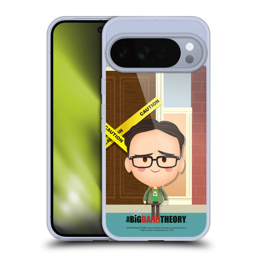 The Big Bang Theory Character Art Leonard Soft Gel Case for Google Pixel 10 Pro XL