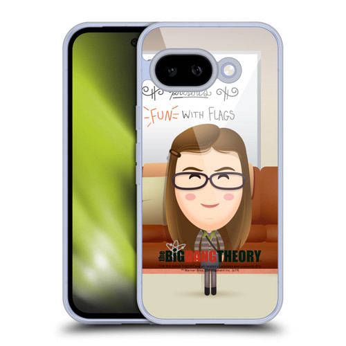 The Big Bang Theory Character Art Amy Soft Gel Case for Google Pixel 9A