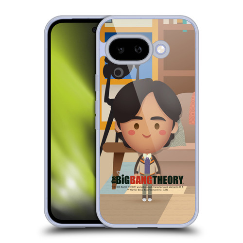 The Big Bang Theory Character Art Raj Soft Gel Case for Google Pixel 9A
