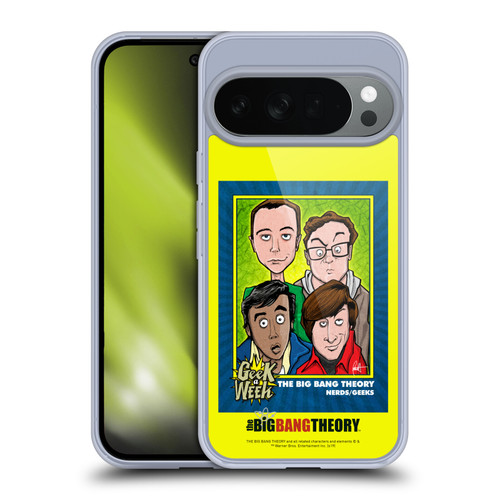 The Big Bang Theory Graphics Arts 2 Poster Soft Gel Case for Google Pixel 10