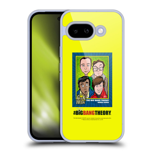 The Big Bang Theory Graphics Arts 2 Poster Soft Gel Case for Google Pixel 9A