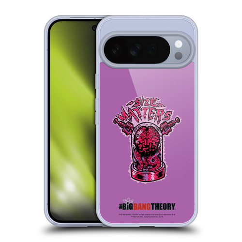 The Big Bang Theory Graphic Arts Size Matters Soft Gel Case for Google Pixel 10 Pro XL