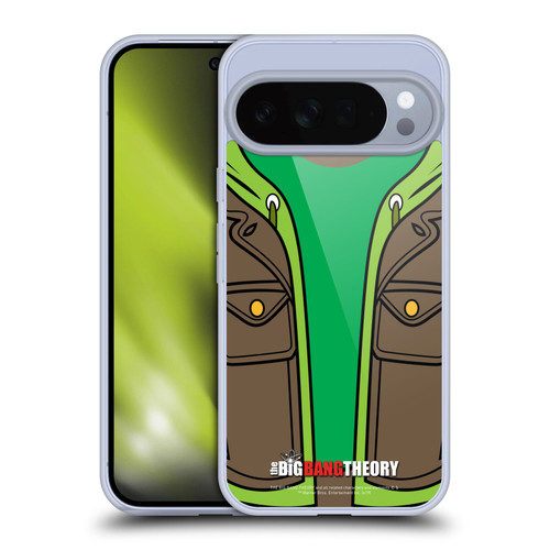 The Big Bang Theory Iconic Shirts Leonard Soft Gel Case for Google Pixel 10 Pro XL