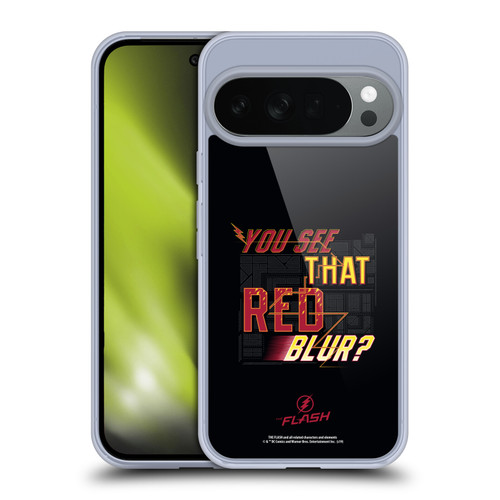The Flash TV Series Graphics Red Blur Soft Gel Case for Google Pixel 10