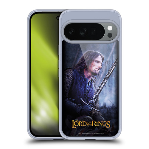 The Lord Of The Rings The Two Towers Character Art Aragorn Soft Gel Case for Google Pixel 10