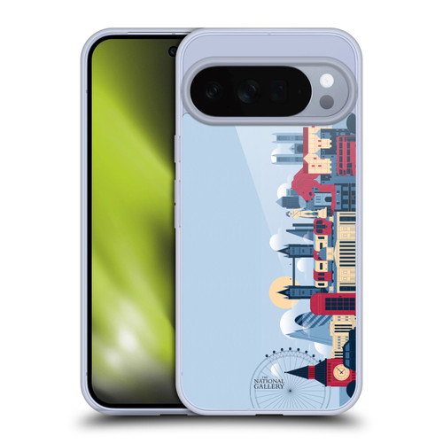The National Gallery Art London Skyline Soft Gel Case for Google Pixel 10 Pro XL