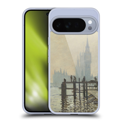 The National Gallery Art Monet Thames Soft Gel Case for Google Pixel 10 Pro XL