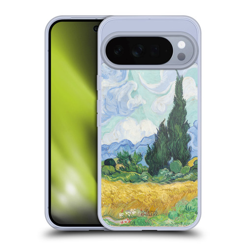 The National Gallery Art A Wheatfield With Cypresses Soft Gel Case for Google Pixel 10 Pro XL