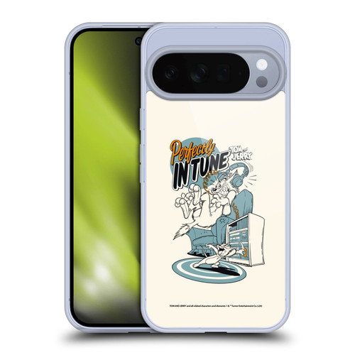 Tom and Jerry Illustration Perfectly In Tune Soft Gel Case for Google Pixel 10 Pro XL