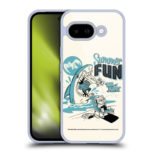 Tom and Jerry Illustration Summer Fun Soft Gel Case for Google Pixel 9A