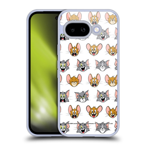 Tom and Jerry Patterns Expressions Soft Gel Case for Google Pixel 9A