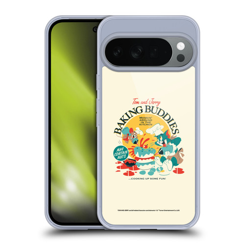 Tom and Jerry Retro Baking Buddies Soft Gel Case for Google Pixel 10