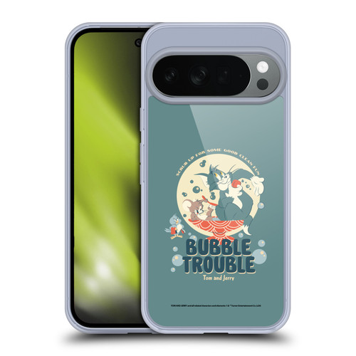 Tom and Jerry Retro Bubble Trouble Soft Gel Case for Google Pixel 10