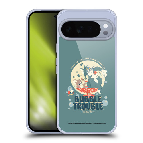 Tom and Jerry Retro Bubble Trouble Soft Gel Case for Google Pixel 10 Pro XL