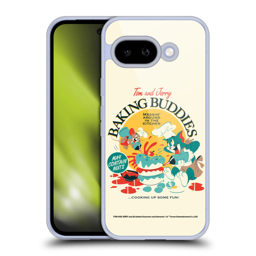 Tom and Jerry Retro Baking Buddies Soft Gel Case for Google Pixel 9A