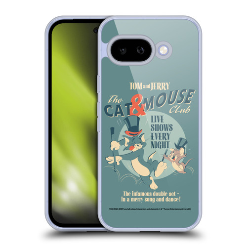 Tom and Jerry Retro Cat & Mouse Club Soft Gel Case for Google Pixel 9A