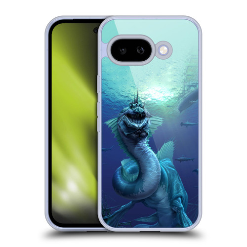 Tom Wood Fantasy What Dwells Below Sea Dragon Soft Gel Case for Google Pixel 9A