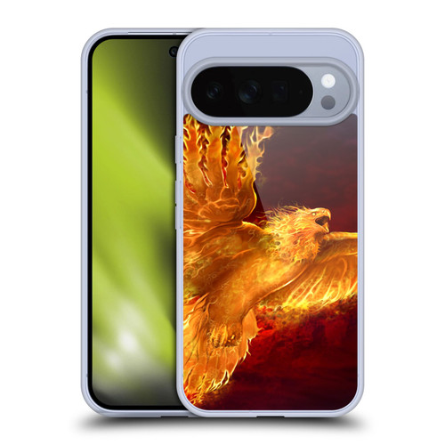 Tom Wood Fire Creatures Phoenix Soft Gel Case for Google Pixel 10 Pro XL