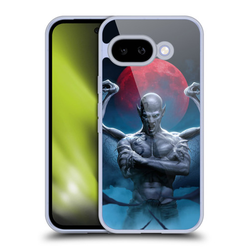 Tom Wood Horror Blood Moon Soft Gel Case for Google Pixel 9A