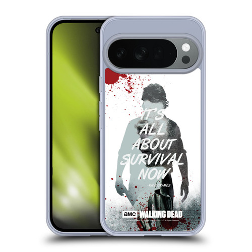 AMC The Walking Dead Quotes Rick Survival Soft Gel Case for Google Pixel 10