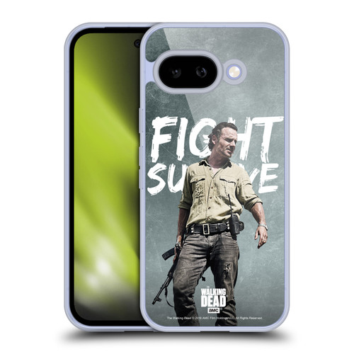 AMC The Walking Dead Rick Grimes Legacy Fight Survive Soft Gel Case for Google Pixel 9A