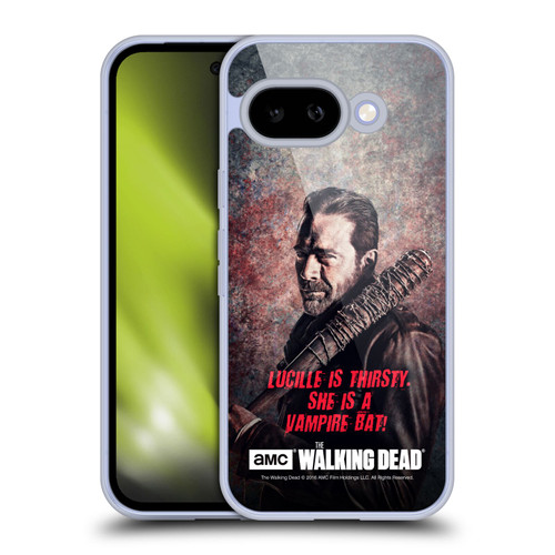 AMC The Walking Dead Negan Lucille Vampire Bat Soft Gel Case for Google Pixel 9A