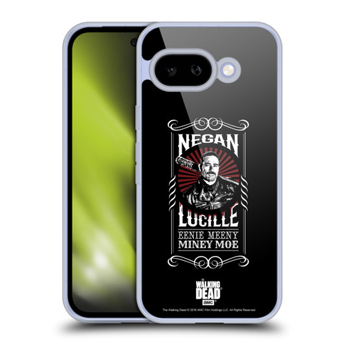 AMC The Walking Dead Negan Biker Art Lucille Soft Gel Case for Google Pixel 9A