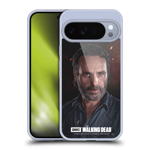 AMC The Walking Dead Season 8 Portraits Rick Soft Gel Case for Google Pixel 10 Pro XL