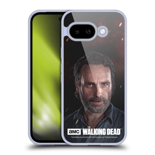 AMC The Walking Dead Season 8 Portraits Rick Soft Gel Case for Google Pixel 9A