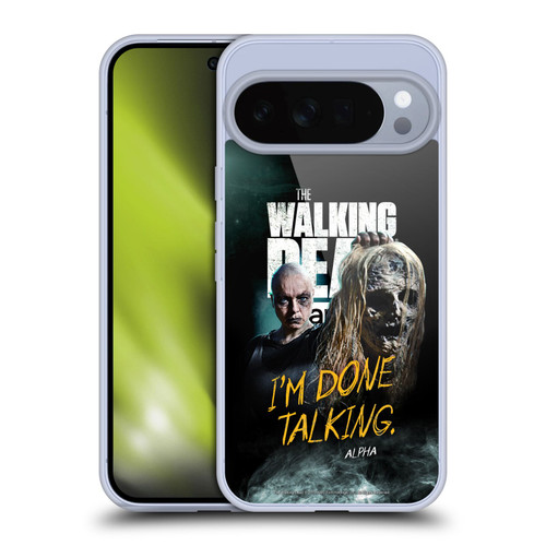 AMC The Walking Dead Season 9 Quotes Alpha Soft Gel Case for Google Pixel 10 Pro XL