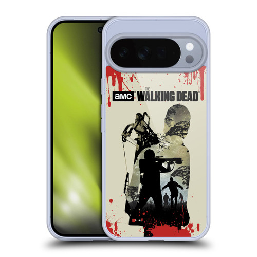 AMC The Walking Dead Silhouettes Daryl Full Soft Gel Case for Google Pixel 10 Pro XL
