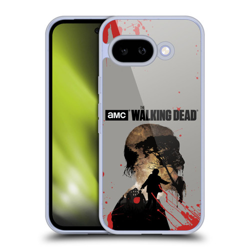 AMC The Walking Dead Silhouettes Walker Soft Gel Case for Google Pixel 9A