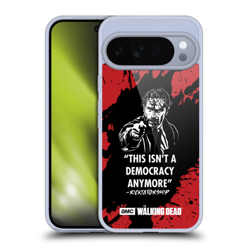 AMC The Walking Dead Typography Ricktatorship Soft Gel Case for Google Pixel 10 Pro XL