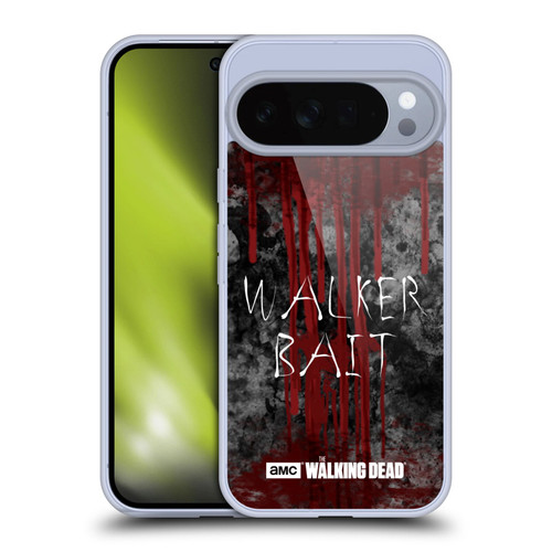 AMC The Walking Dead Typography Walker Bait Soft Gel Case for Google Pixel 10 Pro XL