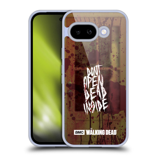 AMC The Walking Dead Typography Do Not Open Soft Gel Case for Google Pixel 9A