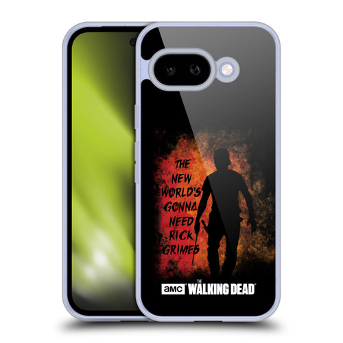 AMC The Walking Dead Typography Gonna Need Rick Soft Gel Case for Google Pixel 9A