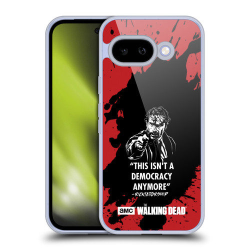 AMC The Walking Dead Typography Ricktatorship Soft Gel Case for Google Pixel 9A