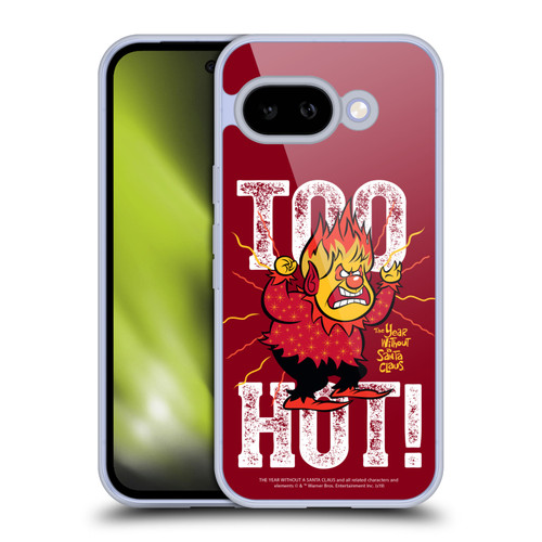 The Year Without A Santa Claus Character Art Too Hot Soft Gel Case for Google Pixel 9A