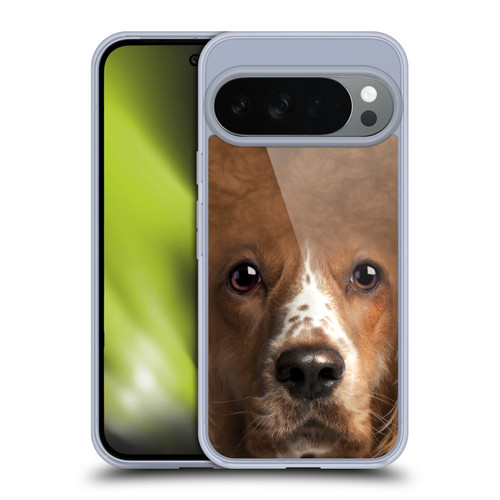 Vincent Hie Big Face Dogs Cocker Spaniel Soft Gel Case for Google Pixel 10
