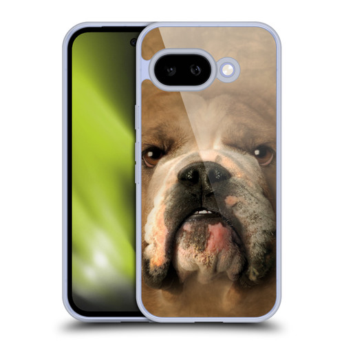 Vincent Hie Big Face Dogs Bulldog Soft Gel Case for Google Pixel 9A