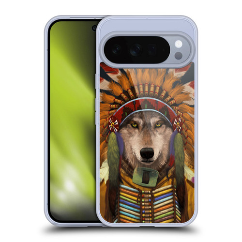 Vincent Hie Canidae Wolf Spirit Chief Soft Gel Case for Google Pixel 10 Pro XL