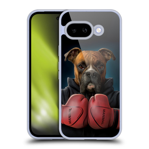 Vincent Hie Canidae Boxer Soft Gel Case for Google Pixel 9A