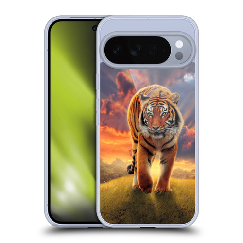 Vincent Hie Felidae Rising Tiger Soft Gel Case for Google Pixel 10 Pro XL
