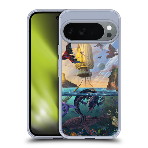 Vincent Hie Key Art Alien World Soft Gel Case for Google Pixel 10