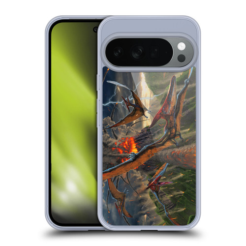 Vincent Hie Key Art Eruption Soft Gel Case for Google Pixel 10