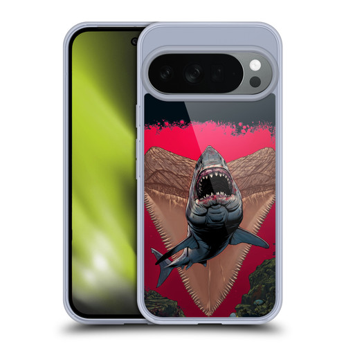 Vincent Hie Key Art Shark Soft Gel Case for Google Pixel 10