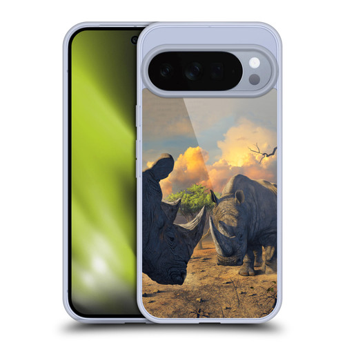 Vincent Hie Key Art Rhino Stand Off Soft Gel Case for Google Pixel 10 Pro XL